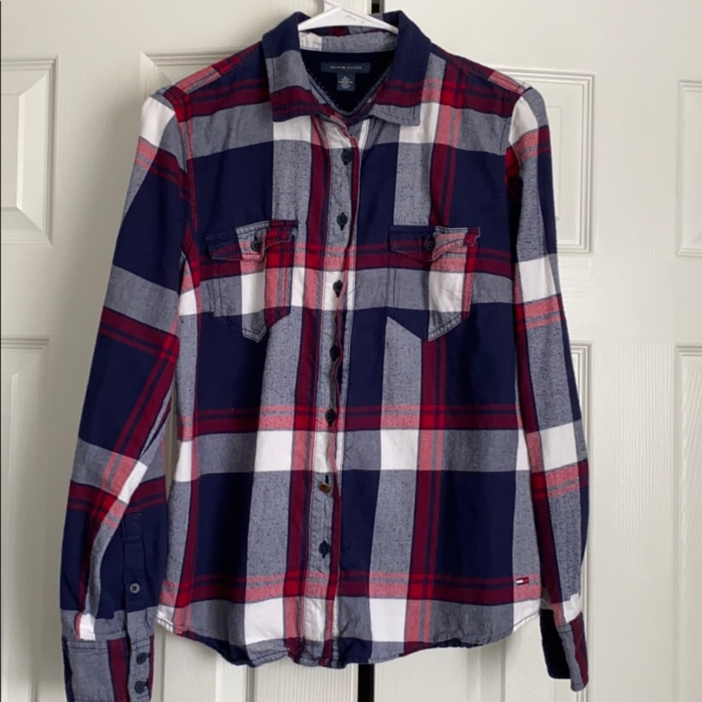 Tommy Hilfiger Long Sleeve Button Down Shirt